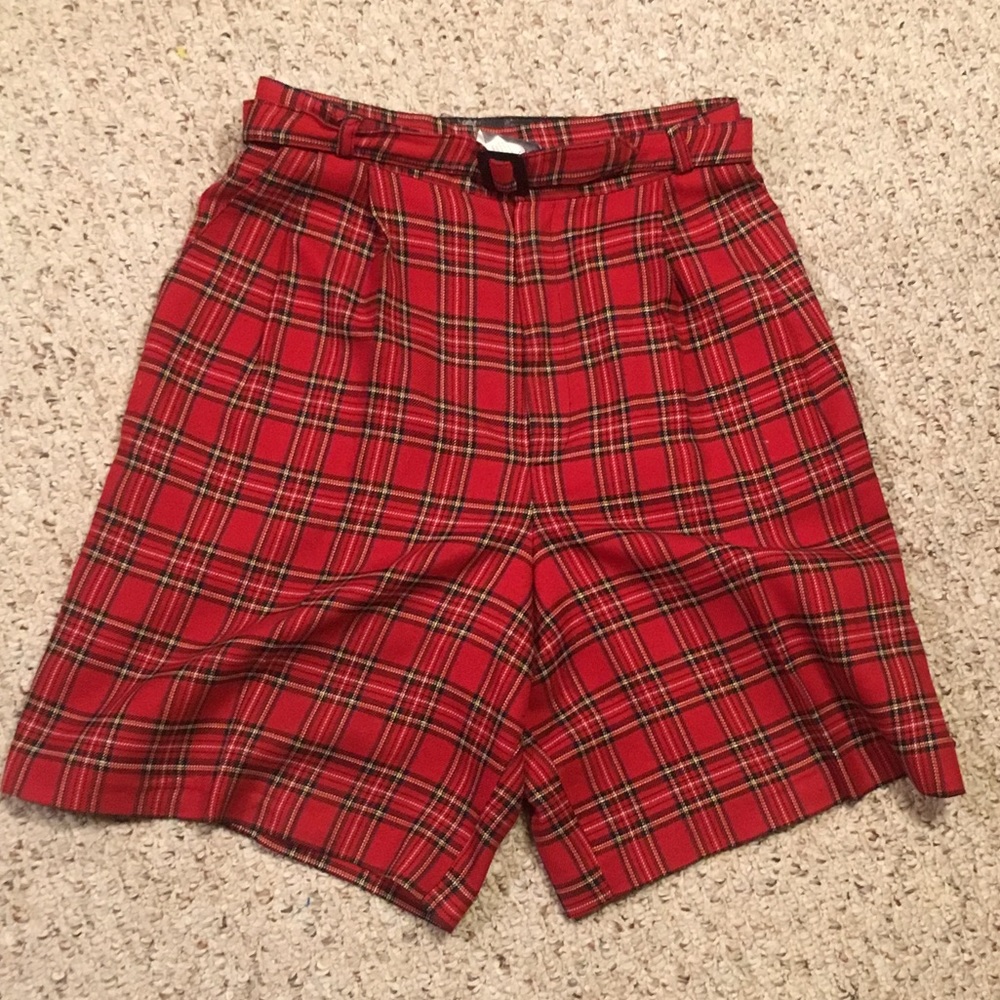 DELETING Ugly Christmas outfit tartan plaid 2 piece - Picture 4 of 8